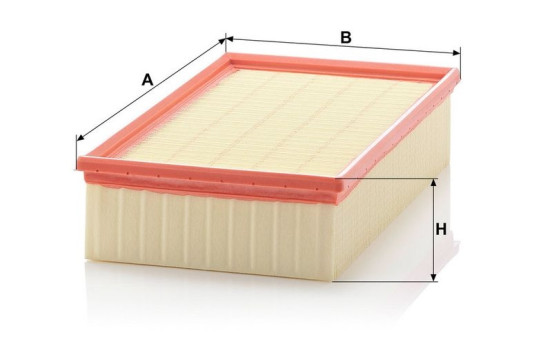 Air Filter C 31 195 Mann, Image 3