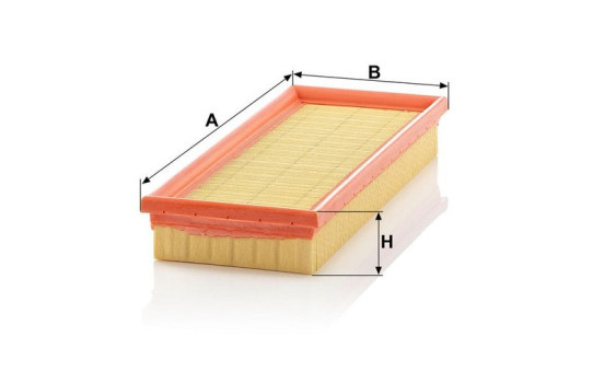 Air Filter C 3170/1-2 MANN-FILTER, Image 4