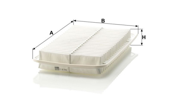 Air Filter C 32 003 Mann, Image 3