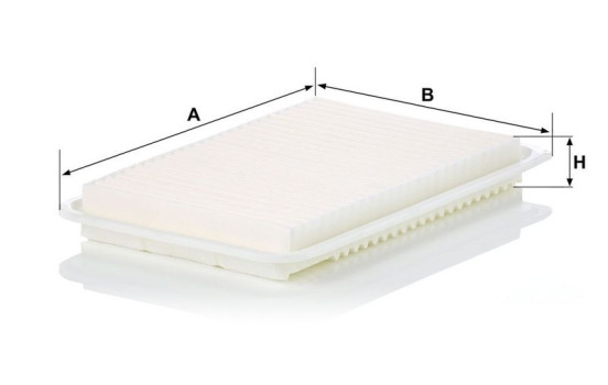 Air Filter C 3220 Mann, Image 3
