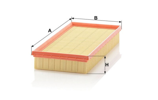Air Filter C 3284/2 Mann, Image 3