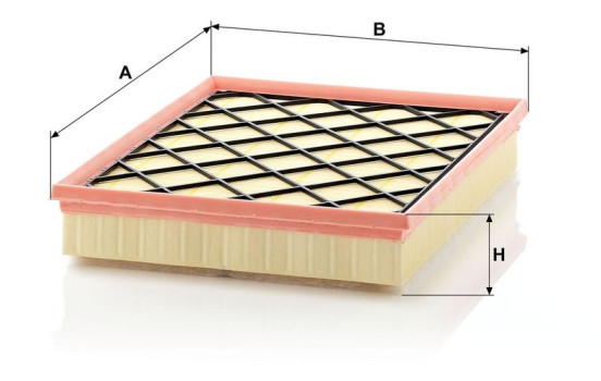 Air Filter C 33 001 Mann, Image 3