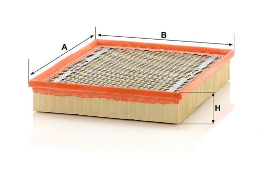 Air Filter C 33 189/1 MANN-FILTER, Image 3