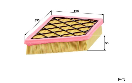 Air filter C 34 001 MANN-FILTER, Image 2