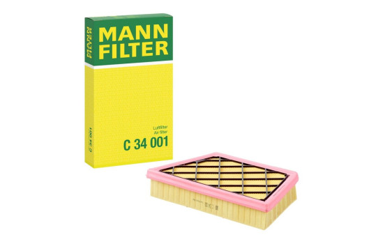 Air filter C 34 001 MANN-FILTER, Image 3