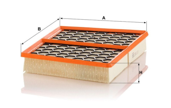 Air filter C 34 017 MANN-FILTER, Image 2