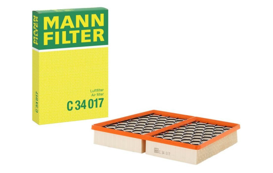 Air filter C 34 017 MANN-FILTER, Image 3