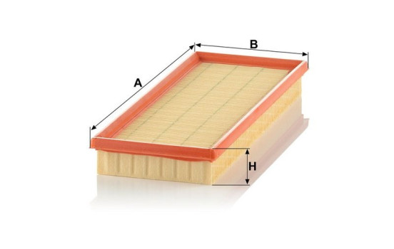 Air Filter C 3463 Mann, Image 3