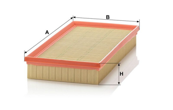 Air Filter C 35 134 Mann, Image 3
