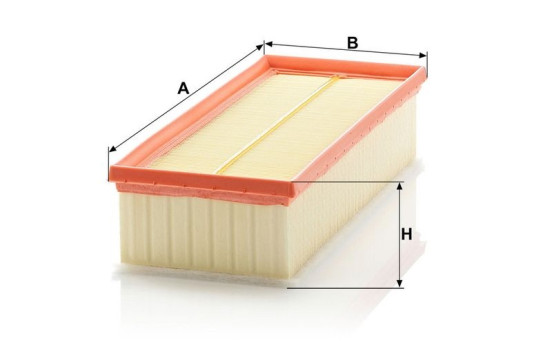 Air Filter C 35 154/1 MANN-FILTER, Image 3