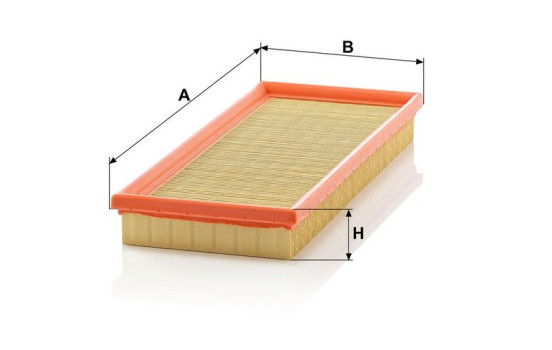 Air Filter C 3569 Mann, Image 3