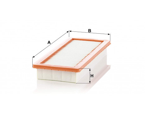 Air Filter C 36 003 Mann, Image 2