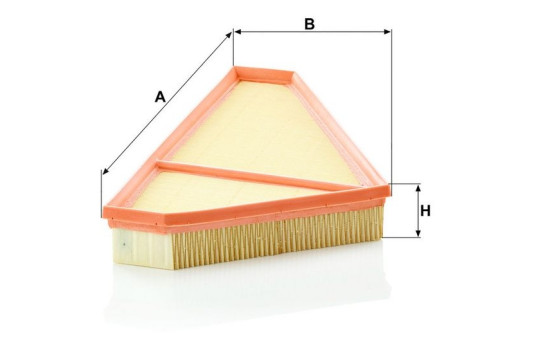 Air Filter C 36 009 MANN-FILTER, Image 3