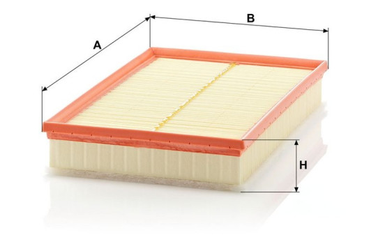 Air Filter C 36 188/1 MANN-FILTER, Image 4