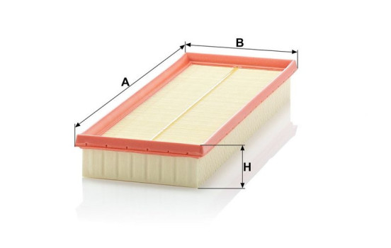 Air Filter C 3689 MANN-FILTER, Image 6