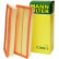 Air Filter C 3698/3-2 Mann