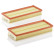 Air Filter C 3698/3-2 Mann, Thumbnail 2