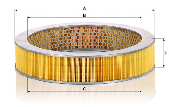 Air Filter C 37 114 Mann, Image 3