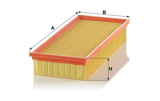 Air Filter C 37 148 MANN-FILTER, Image 3