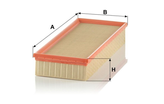 Air Filter C 37 157 MANN-FILTER, Image 3
