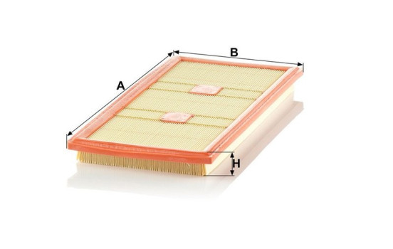 Air Filter C 43 139 MANN-FILTER, Image 4