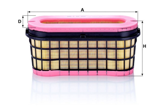 Air Filter C 49 002 MANN-FILTER, Image 3