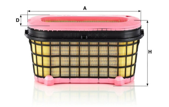 Air Filter C 50 005 MANN-FILTER, Image 2