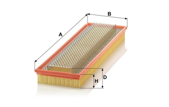 Air Filter C 60 230 MANN-FILTER, Image 3
