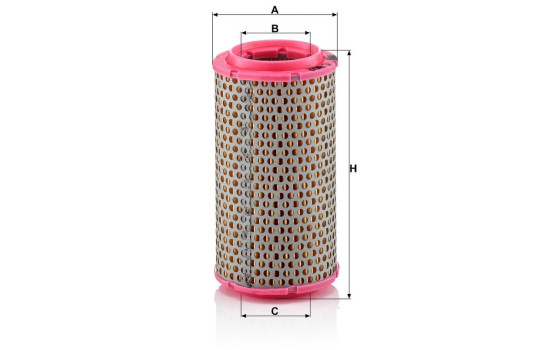 Air Filter C 816/2 MANN-FILTER, Image 3