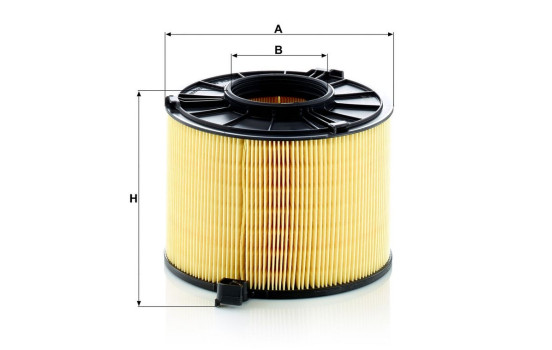Air Filter C17012/1 MANN-FILTER, Image 3