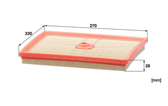 Air Filter C22035 Mann, Image 3
