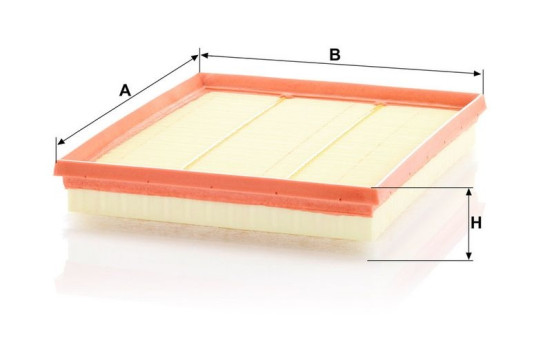 Air Filter C27051 MANN-FILTER, Image 3