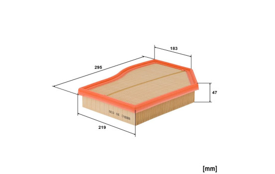 Air Filter C30030 MANN-FILTER, Image 5