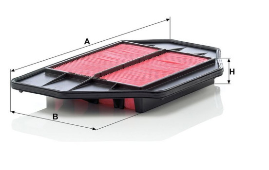Air Filter C3347 Mann, Image 3