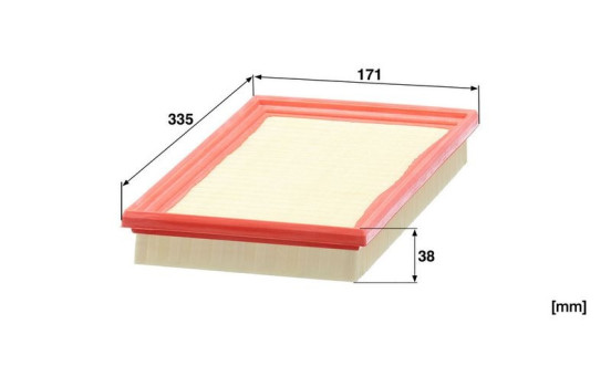 Air Filter C34100 Mann, Image 5