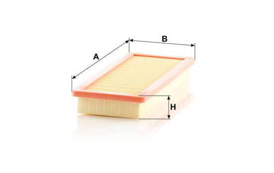 Air Filter C36002 MANN-FILTER, Image 2