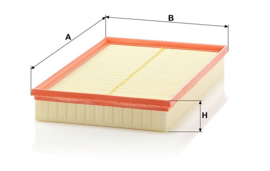Air Filter C36188 Mann, Image 4