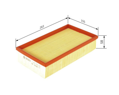 Air Filter F026401723 Bosch, Image 5
