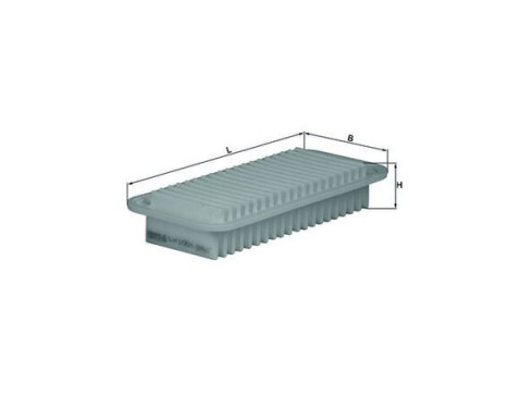 Air Filter LX 1001 Mahle, Image 3