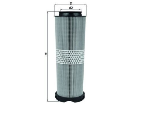 Air Filter LX 1020/1 Mahle, Image 2