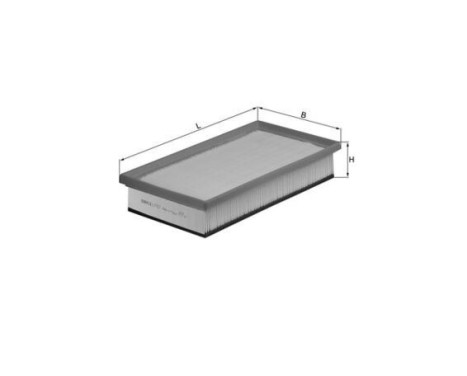 Air Filter LX 1027 Mahle, Image 3