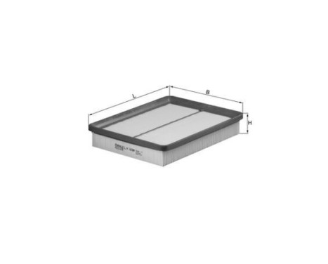 Air Filter LX 1039 Mahle, Image 3