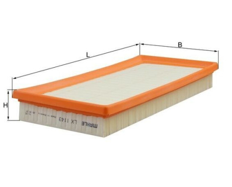 Air Filter LX 1143 Mahle, Image 3