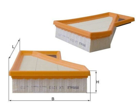 Air Filter LX 1213 Mahle, Image 3