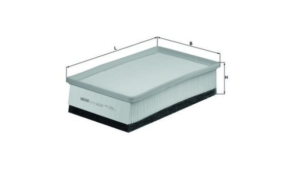 Air Filter LX 1220 Mahle, Image 3