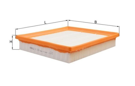Air Filter LX 1288 Mahle, Image 2