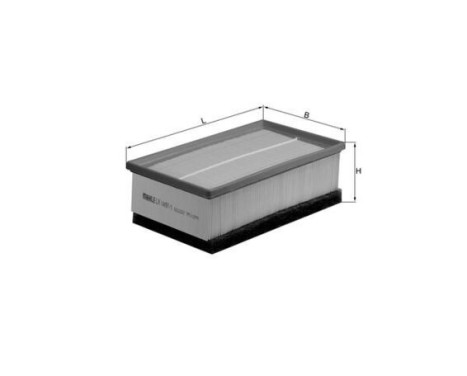 Air Filter LX 1497/1 Mahle, Image 2