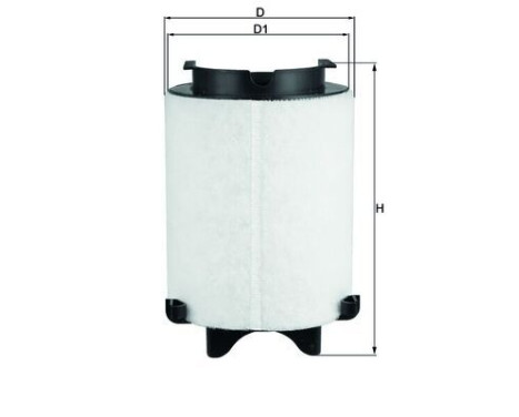 Air Filter LX 1566/1 Mahle, Image 4