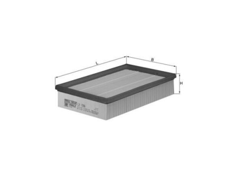 Air Filter LX 1596 Mahle, Image 3