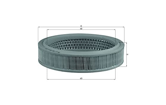 Air Filter LX 160 Mahle